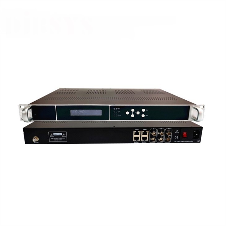 IP към DVB-C, DVB-T, ATSC, ISDB-T, DTMB RF модулатор